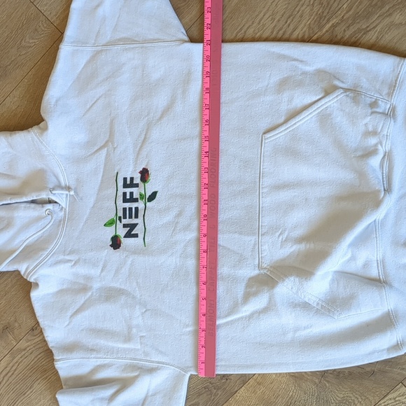 Neff Hoodie checkerboard Rose size  Medium - Picture 7 of 10